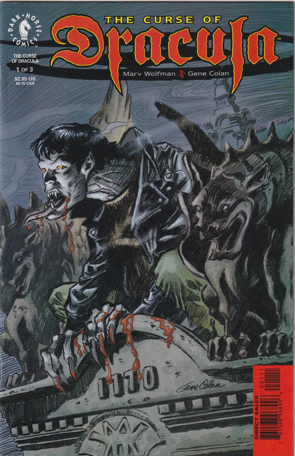 CURSE OF DRACULA #1-3 DARK HORSE 1998 COMPLETE SET