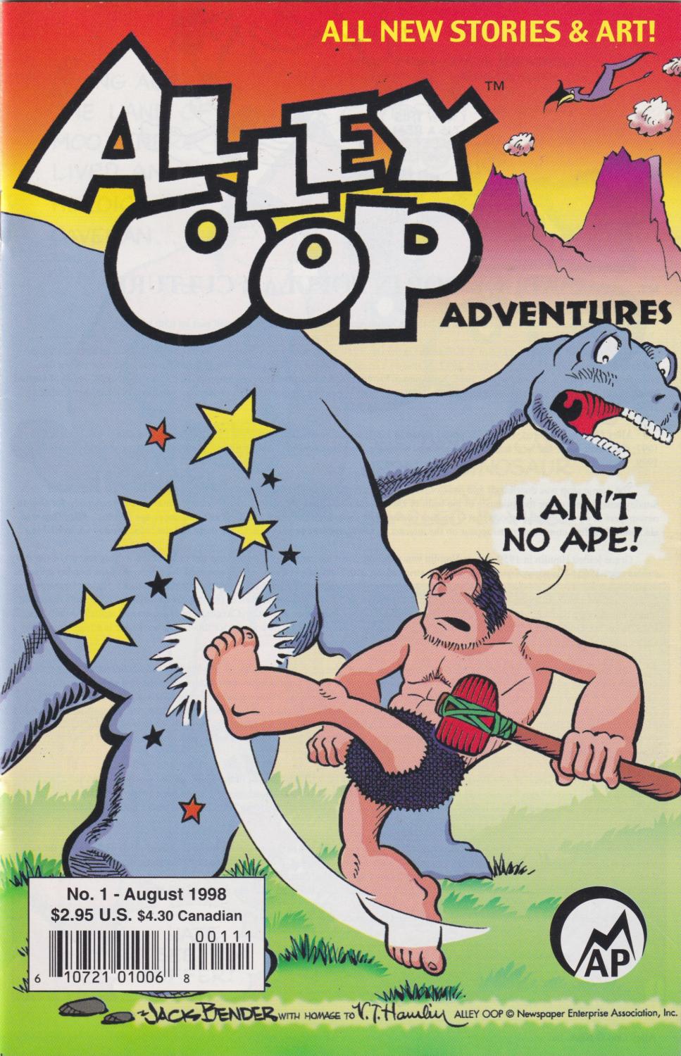 ALLEY OOP ADV. #1-3 ANTARCTIC 1998 COMPLETE SET