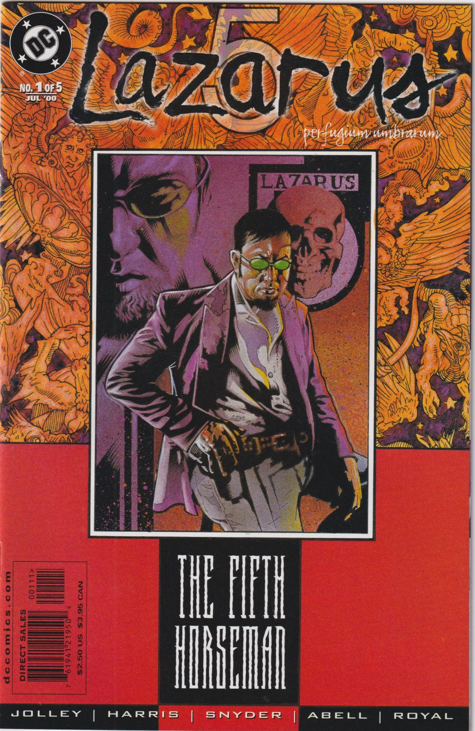 LAZARUS FIVE #1-5 DC 2000 COMPLETE SET