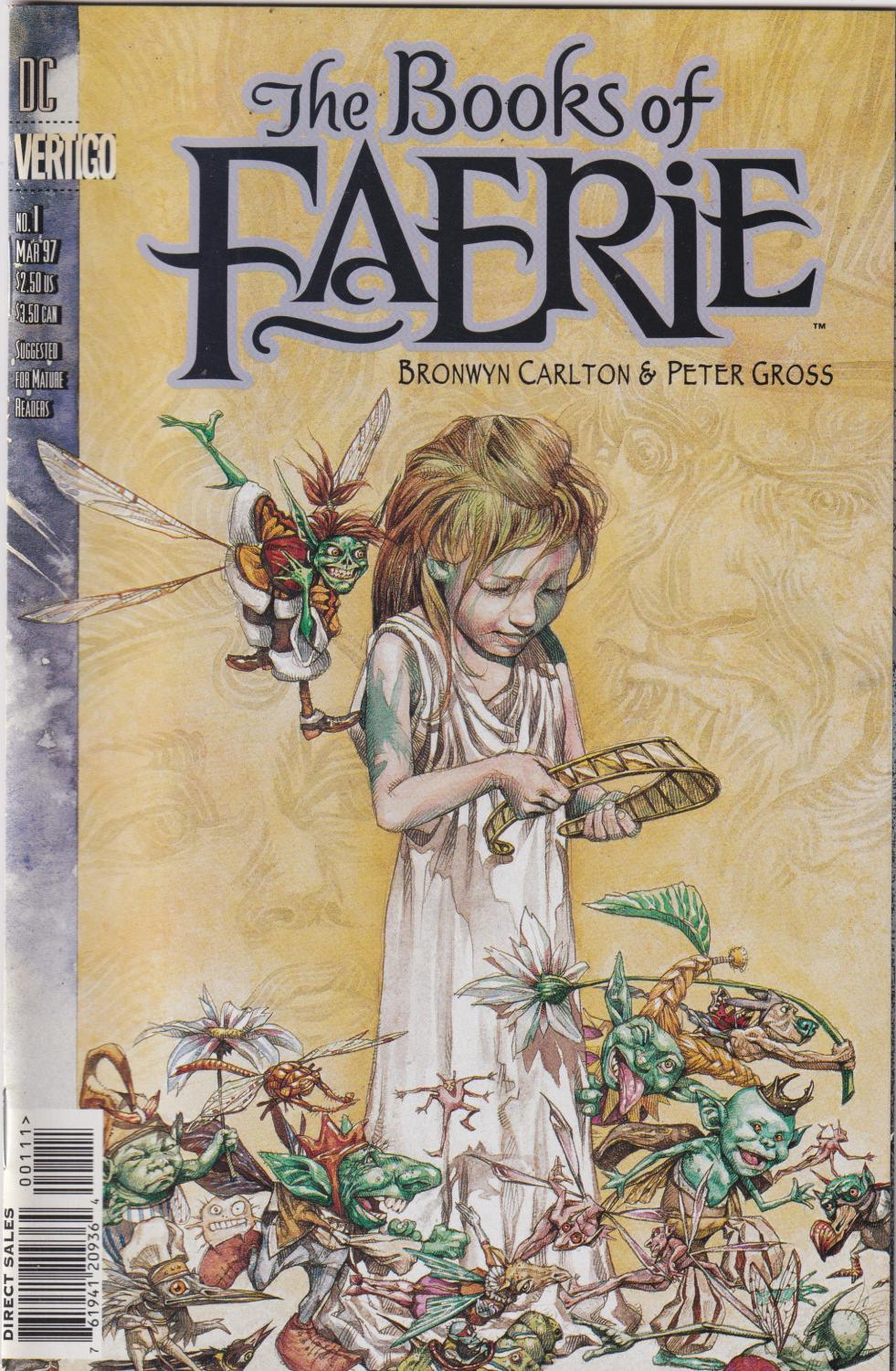 BOOKS OF FAERIE #1-3 DC 1997 COMPLETE SET