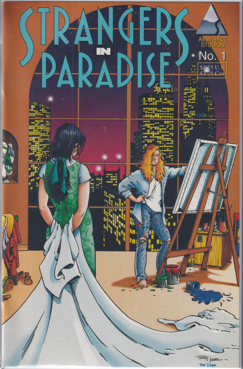 STRANGERS IN PARADISE 1994 ABSTRACT 1-14 COMPLETE SET