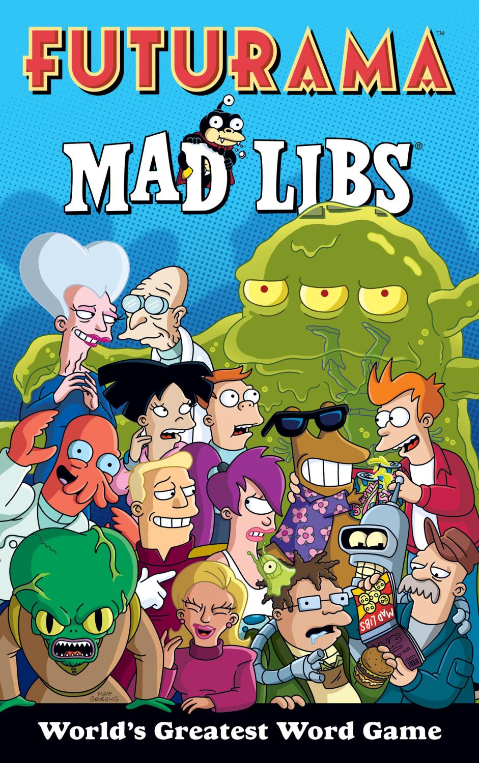 FUTURAMA MAD LIBS TP
