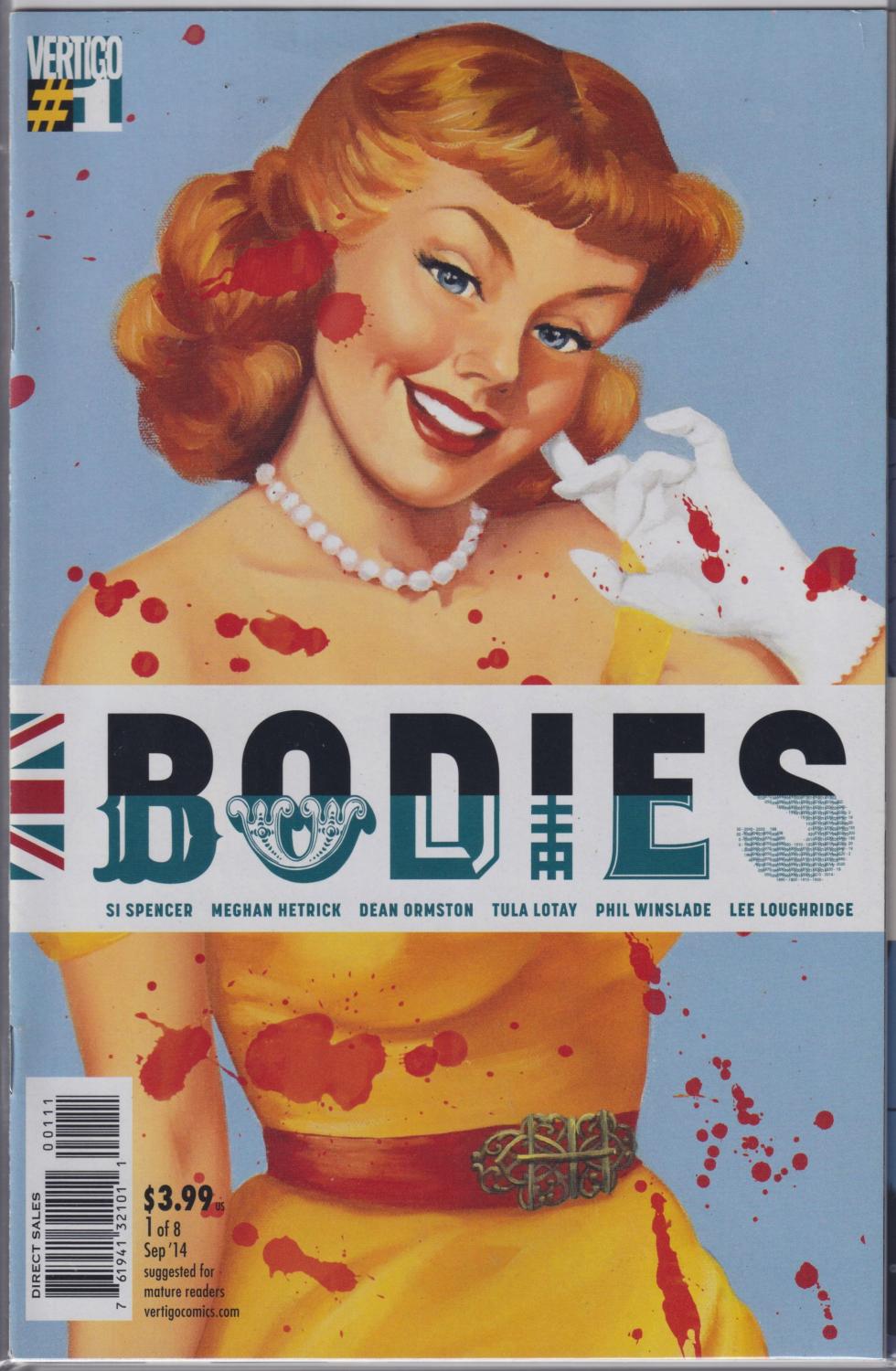 BODIES 2014 VERTIGO 1-8 COMPLETE SET