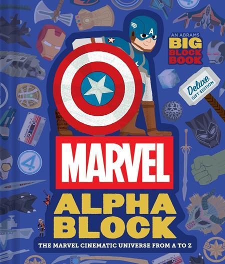 MARVEL ALPHABLOCK HC DELUXE GIFT EDITION AN ABRAMS BIG BLOCK BOOK