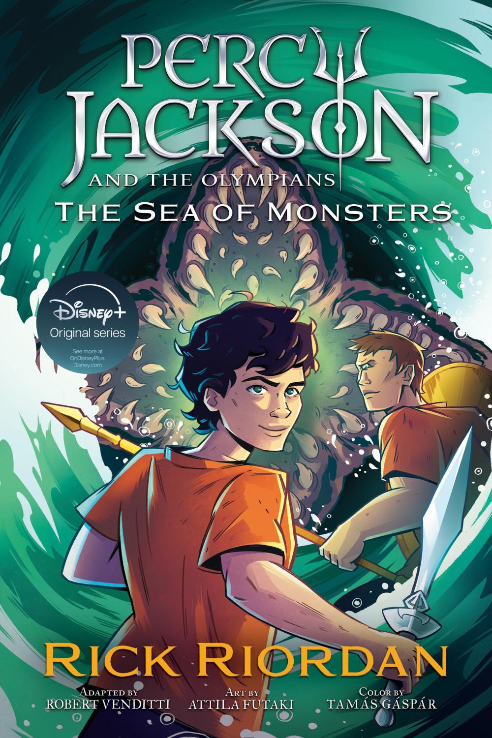 PERCY JACKSON AND THE OLYMPIANS THE SEA OF MONSTERS THE GRAPHIC NOVEL PAPERBACK TP