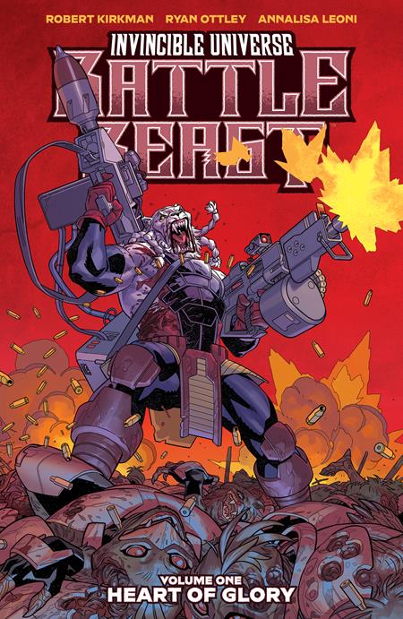 INVINCIBLE UNIVERSE BATTLE BEAST TP VOL 01 DIRECT MARKET EXCLUSIVE RYAN OTTLEY AND ANNALISA LEONI CVR