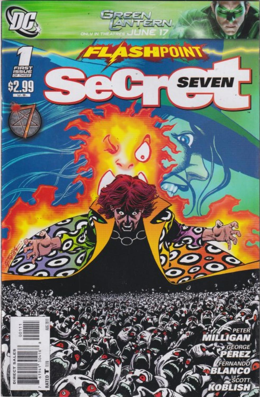 FLASHPOINT SECRE SEVEN #1-3 DC 2011 COMPLETE SET