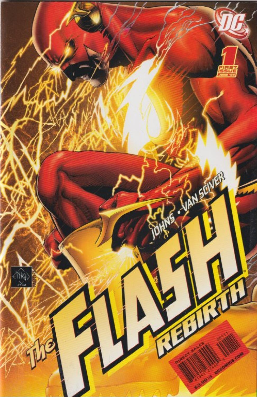 FLASH REBIRTH #1-6 DC 2009 COMPLETE SET