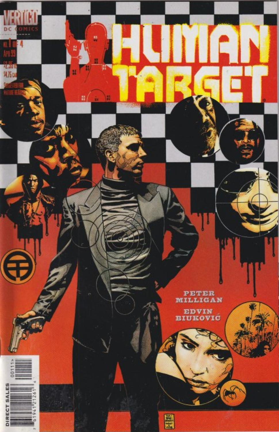 HUMAN TARGET #1-4 DC 1999 COMPLETE SET