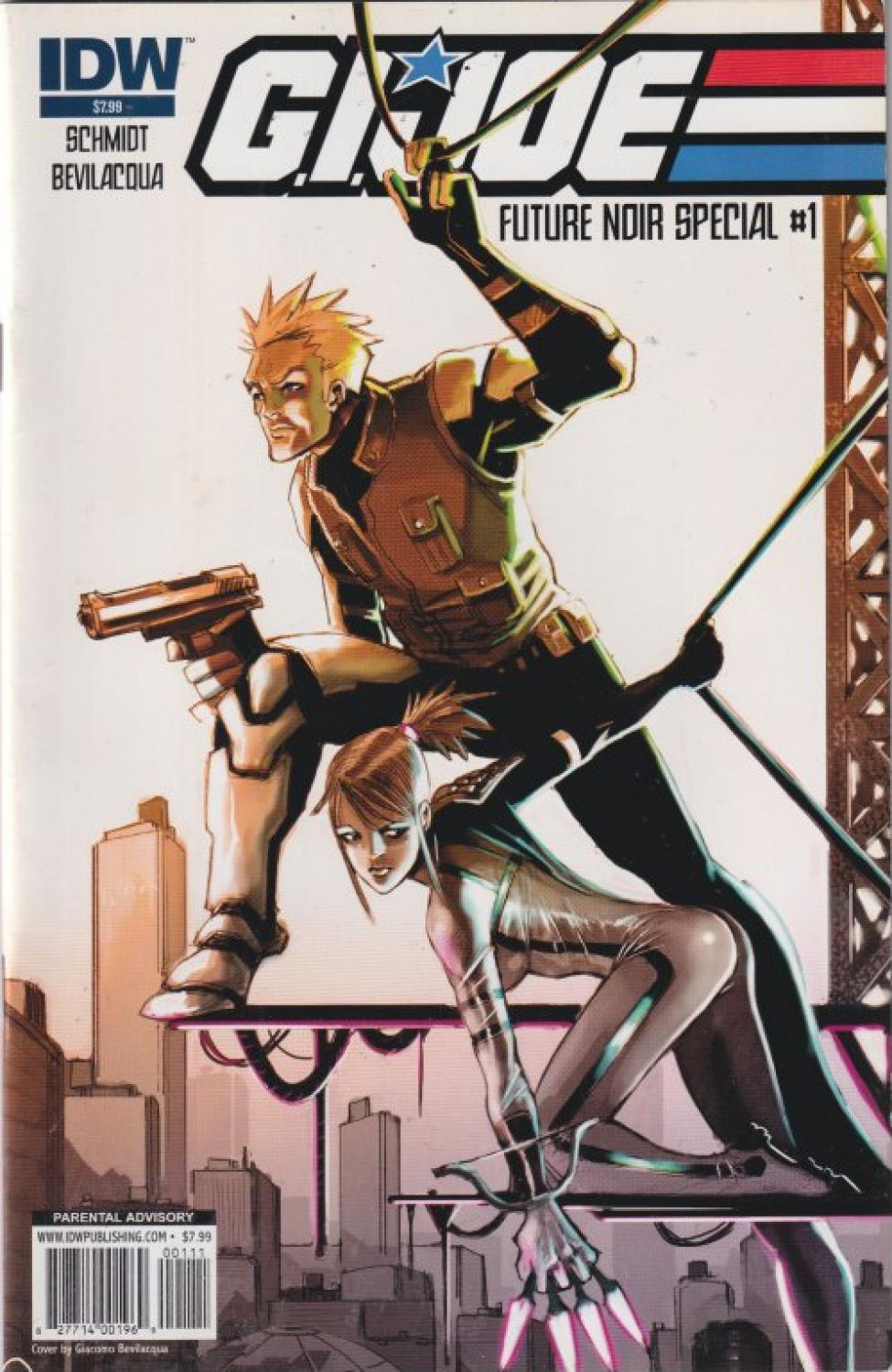 GI JOE FUTURE NOIR #1-2 IDW 2010COMPLETE SET