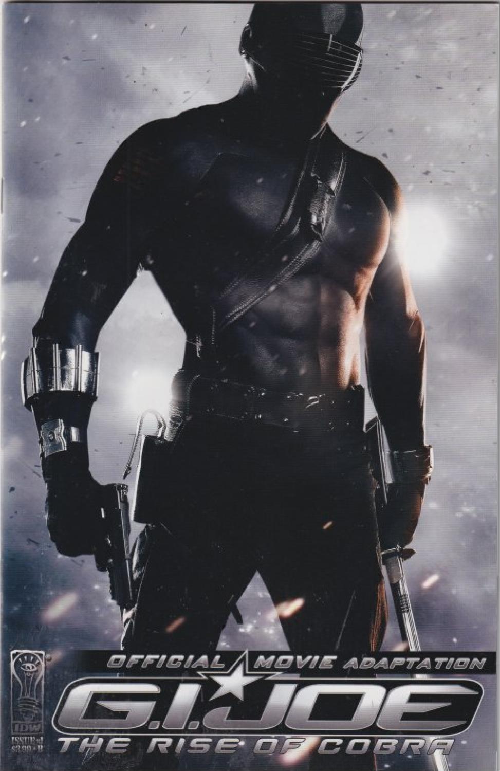 GI JOE RISE OF COBRA MOVIE ADAPTATION #1-4 IDW 2009 COMPLETE SET