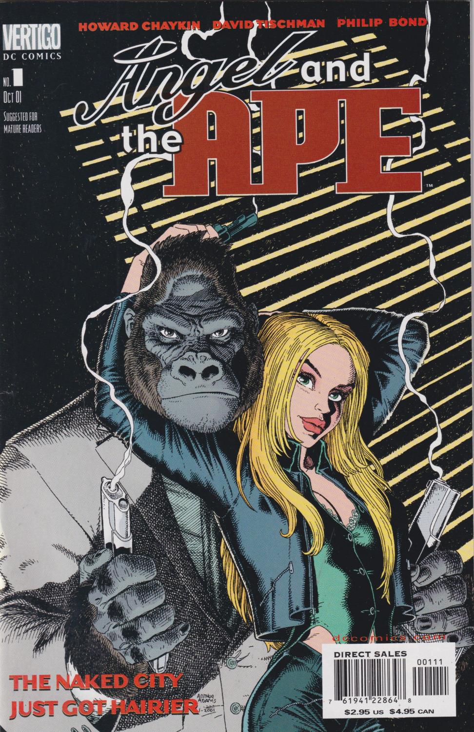 ANGEL AND THE APE #1-4 DC 2001 COMPLETE SET
