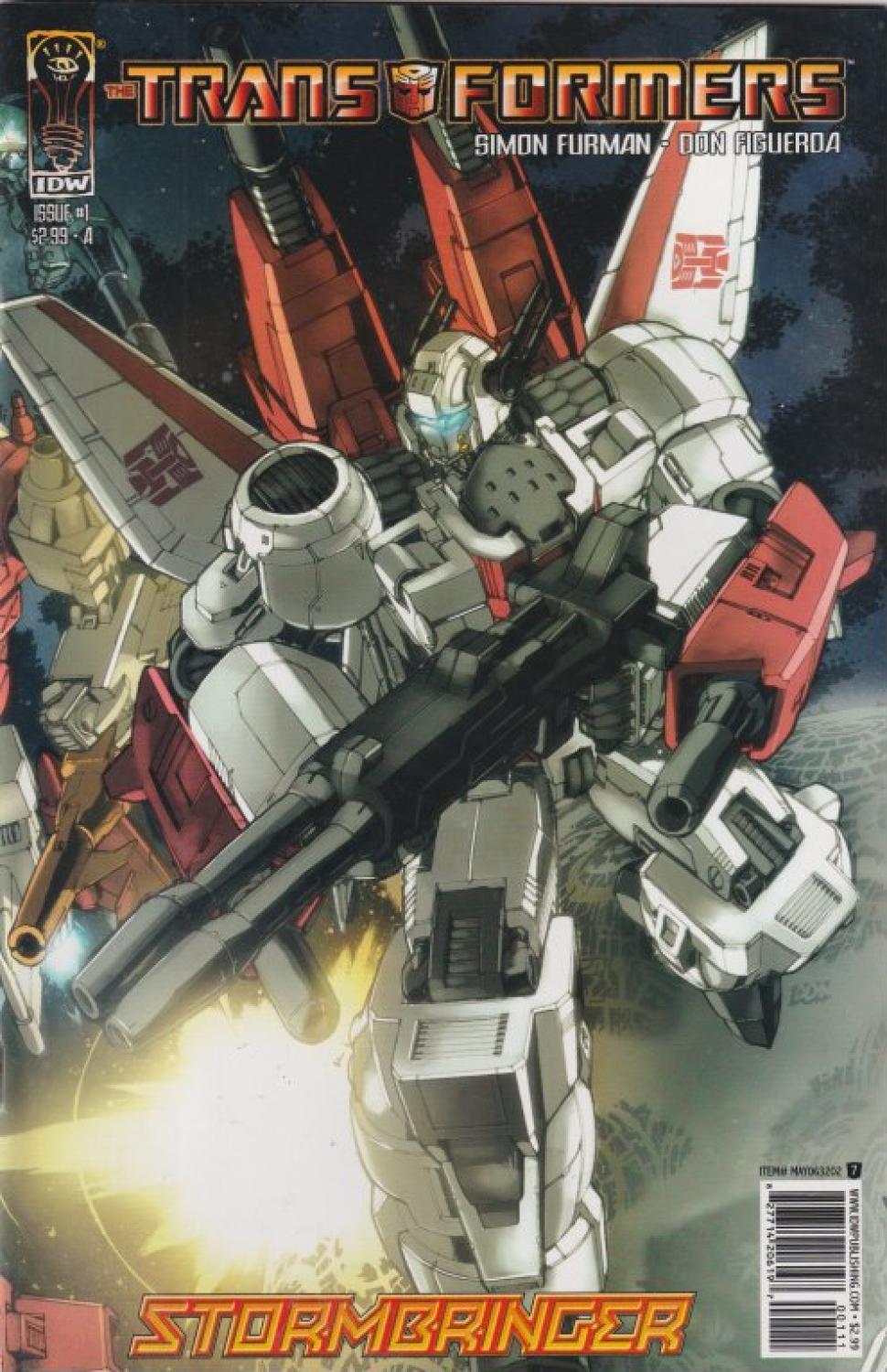 TRANSFORMERS STORMBRINGER #1-4 IDW 2006 COMPLETE SET