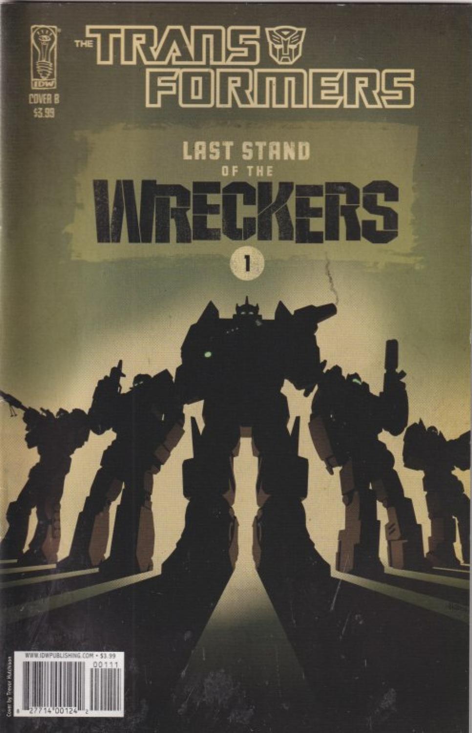 TRANSFORMERS LAST STAND O/T WRECKERS #1-5 CVR B IDW 2010 COMPLETE SET