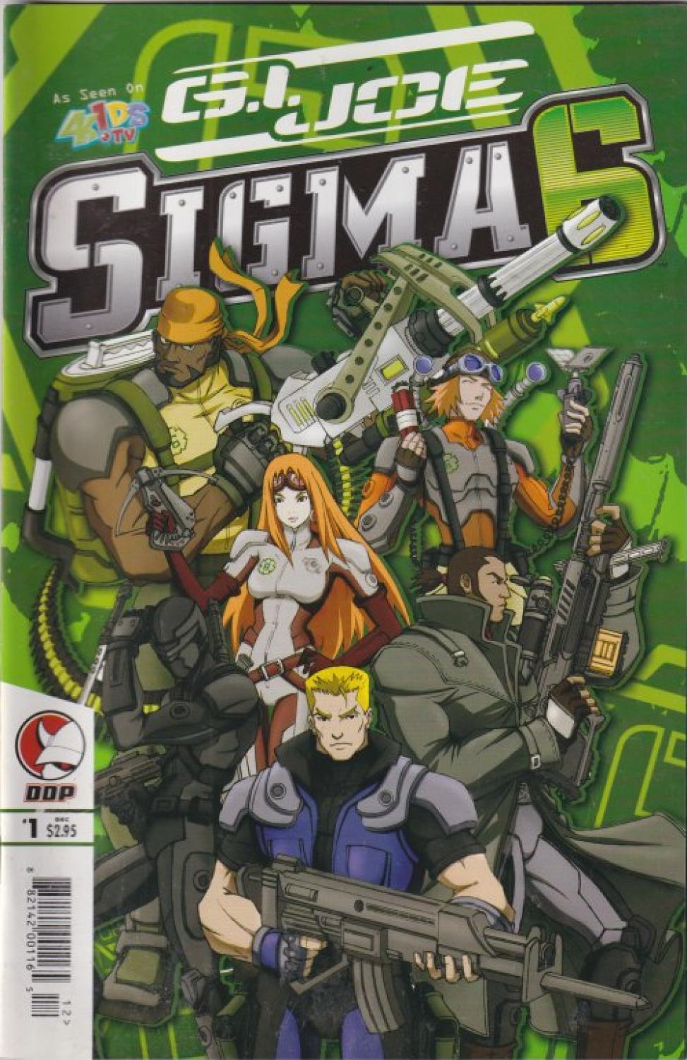 G.I. JOE SIGMA 6 #1-6 DDP 2005 COMPLETE SET