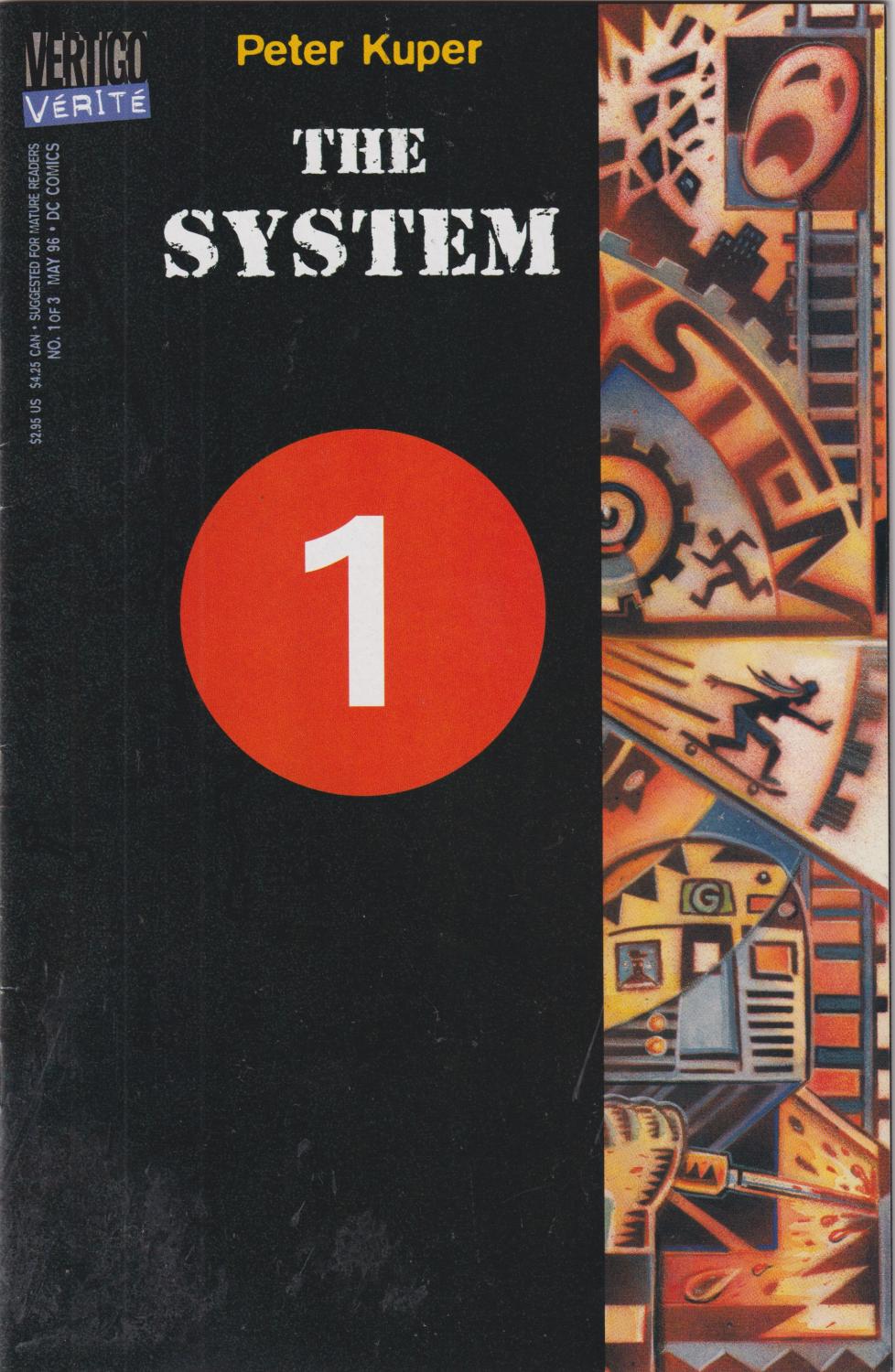 THE SYSTEM #1-3 DC 1996 COMPLETE SET