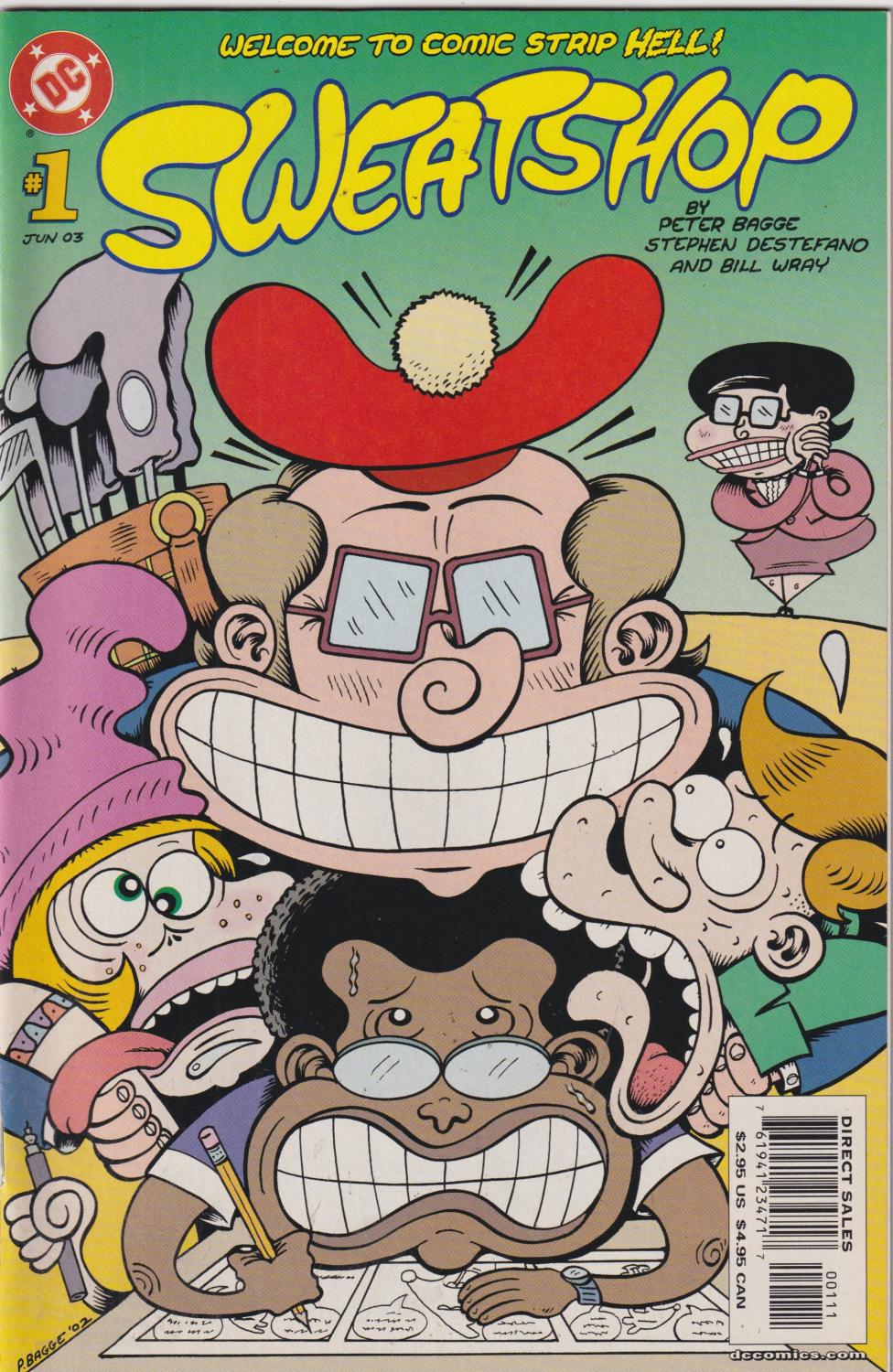 SWEATSHOP #1-6 DC 2003 COMPLETE SET