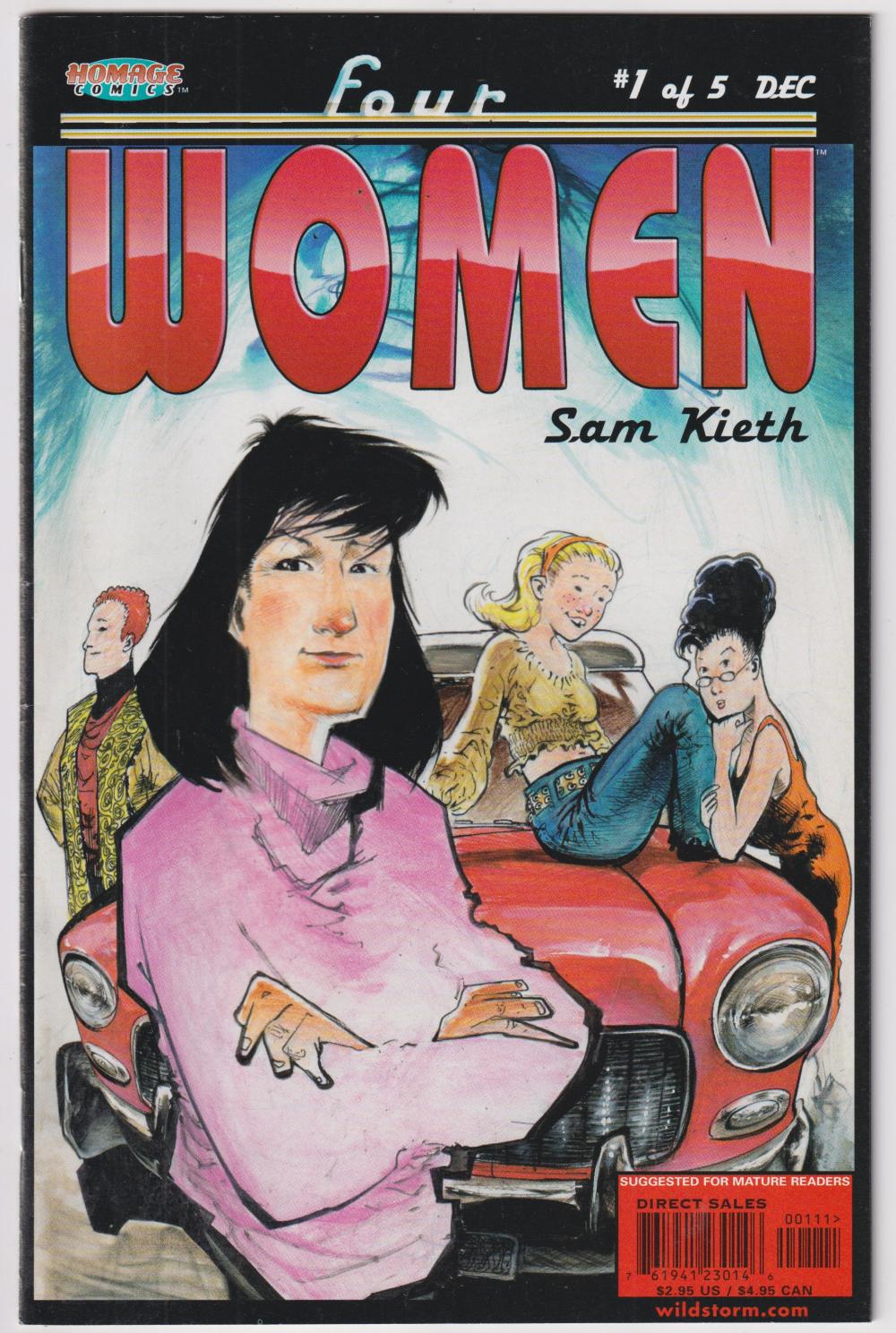 FOUR WOMEN #1-5 HOMAGE 2001 COMPLETE SET