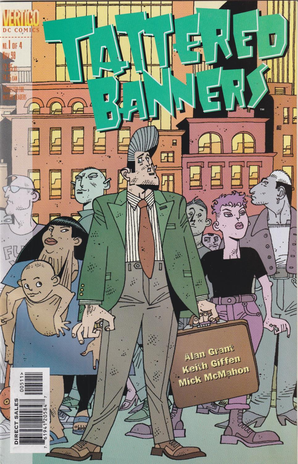 TATTERED BANNERS #1-4 DC 1998 COMPLETE SET