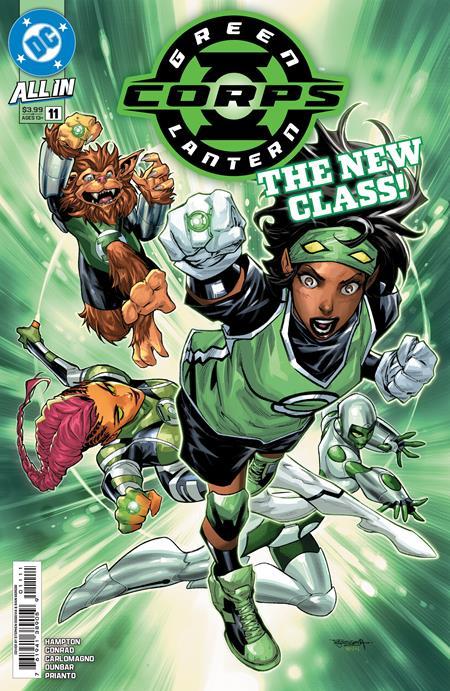 GREEN LANTERN CORPS #11 CVR A STEPHEN SEGOVIA