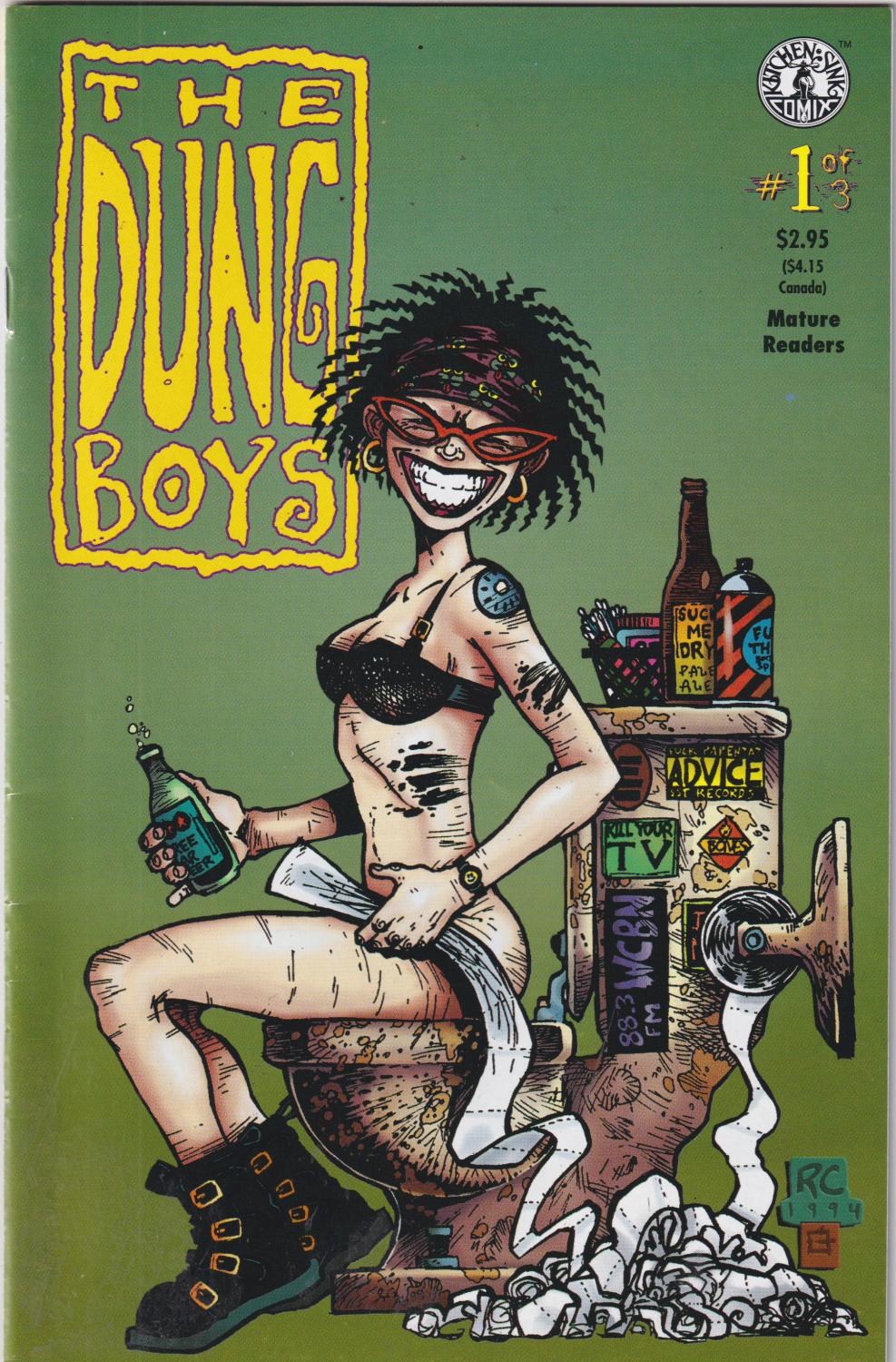 THE DUNG BOYS #1-3 KSC 1996 COMPLETE SET