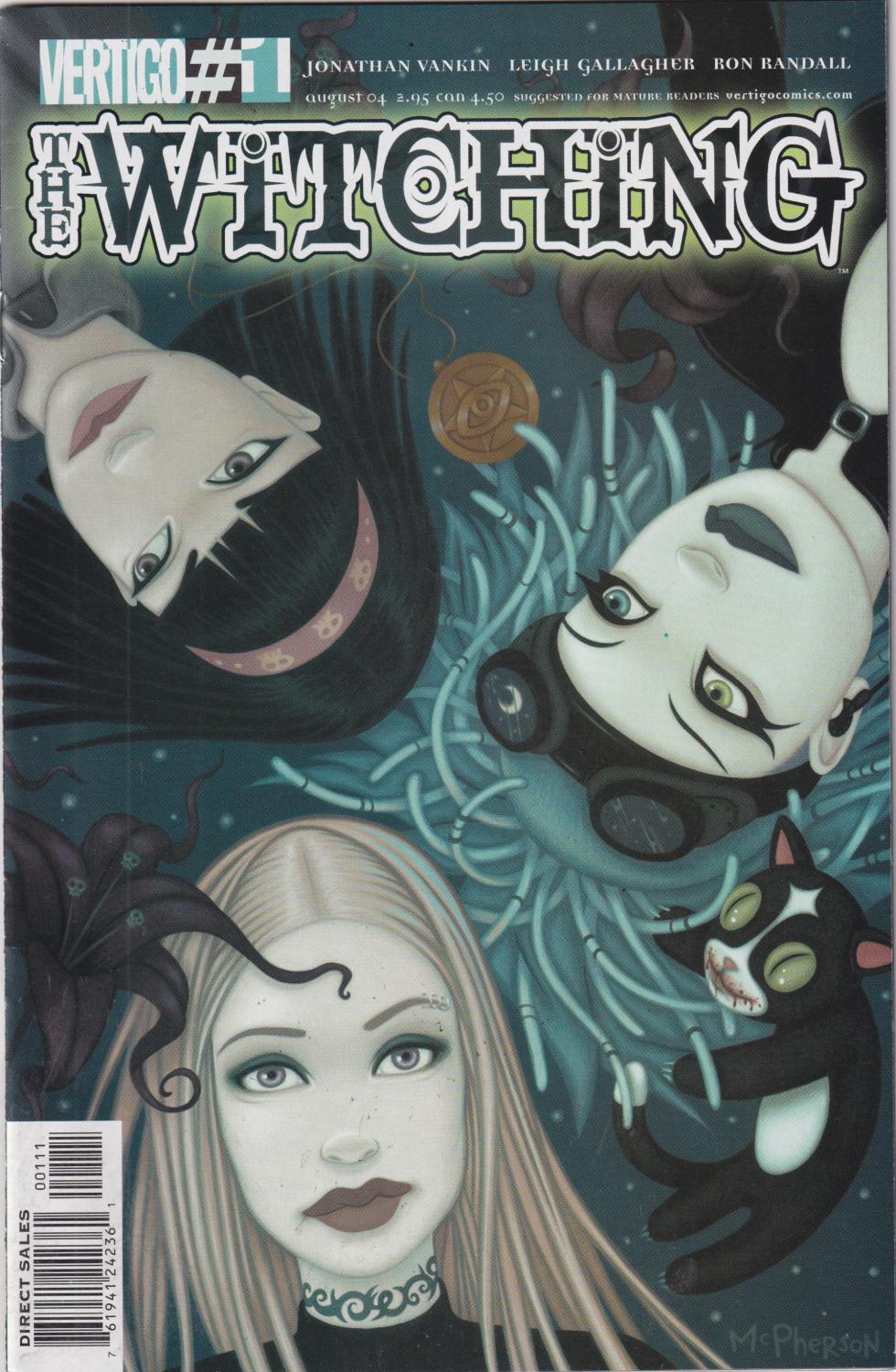 THE WITCHING #1-10 DC 2004 COMPLETE SET