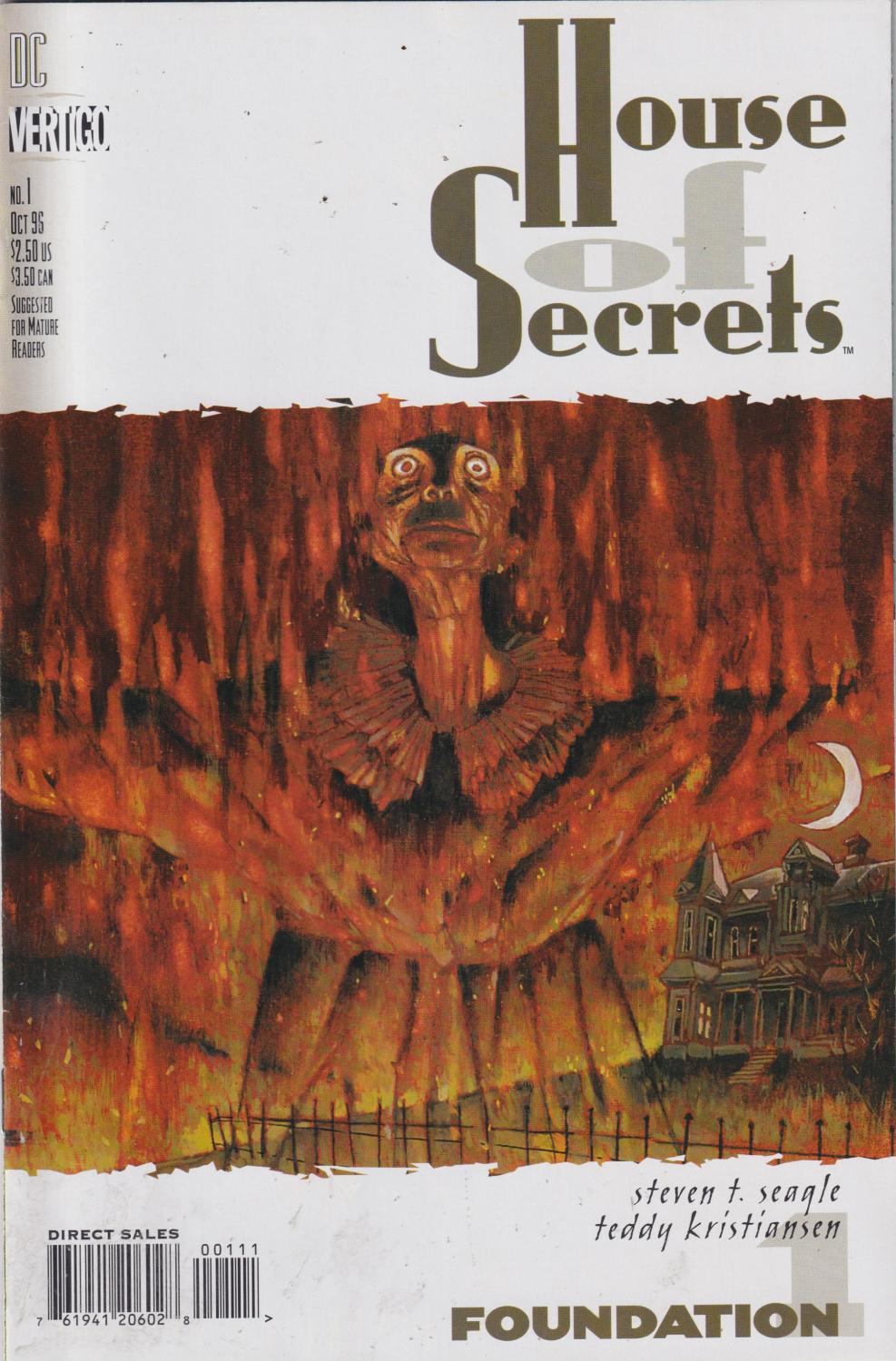 HOUSE OF SECRETS #1-25 DC 1996 COMPLETE SET