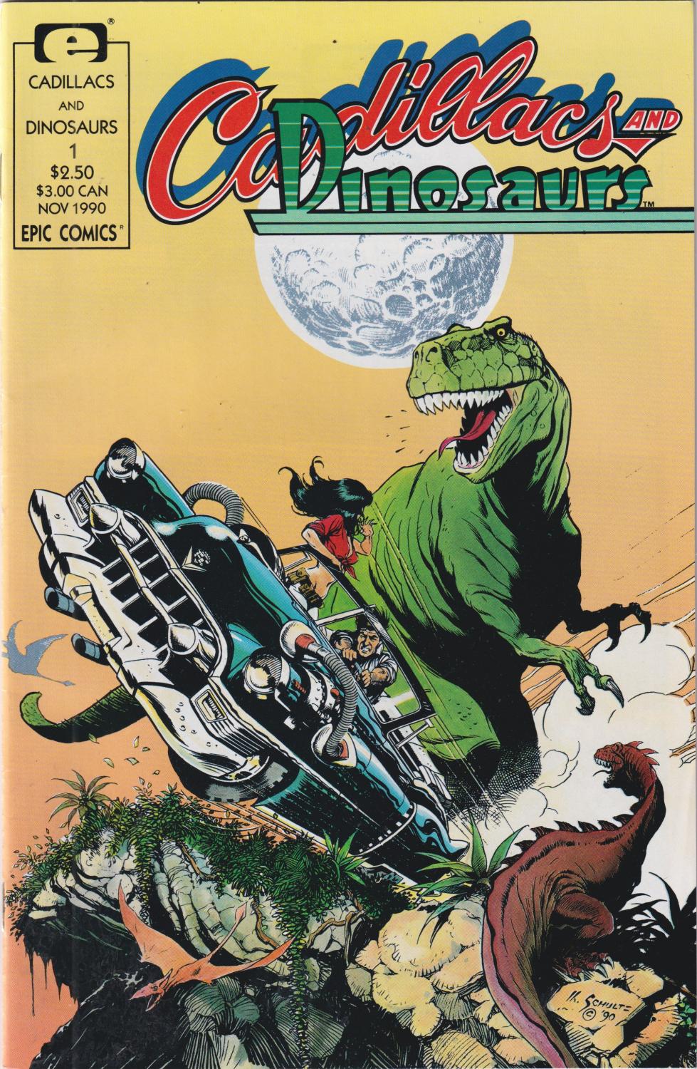 CADILLACS & DINOSURS #1-6 EPIC 1990 COMPLETE SET
