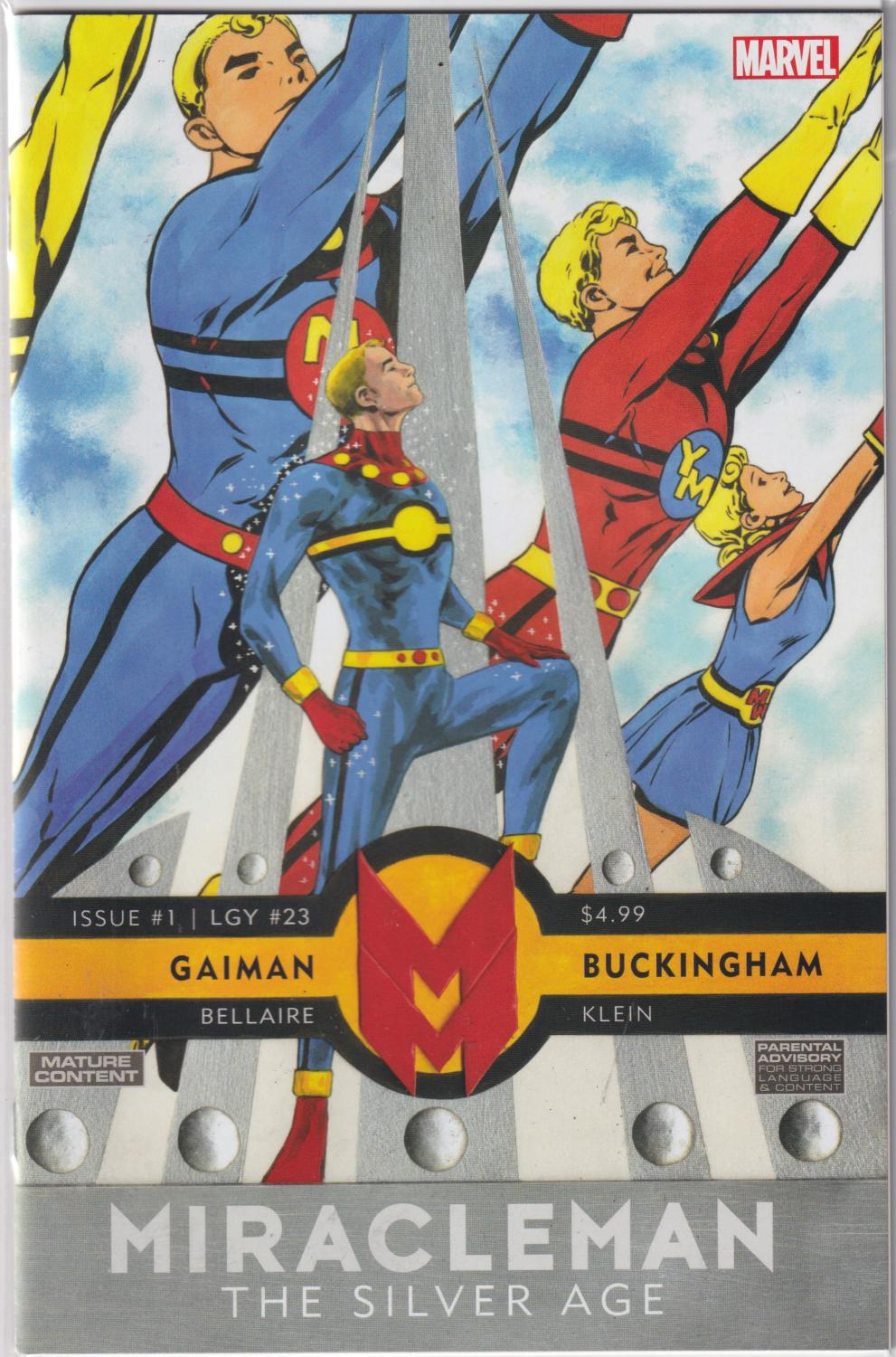 MIRACLEMAN THE SILVER AGE 1-7 COMPLETE SET