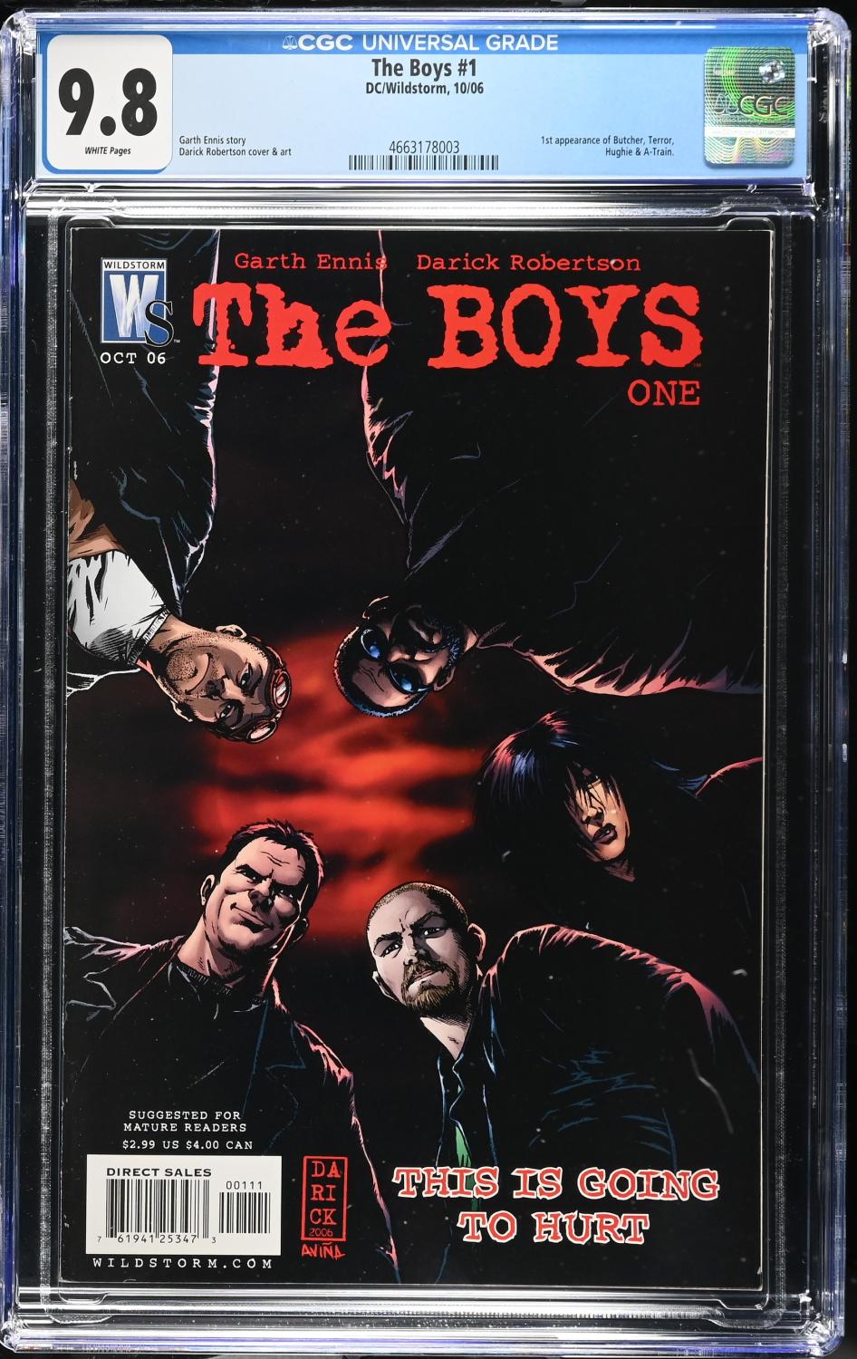 THE BOYS #1 CGC 9.8 NM/M DC/WILDSTORM