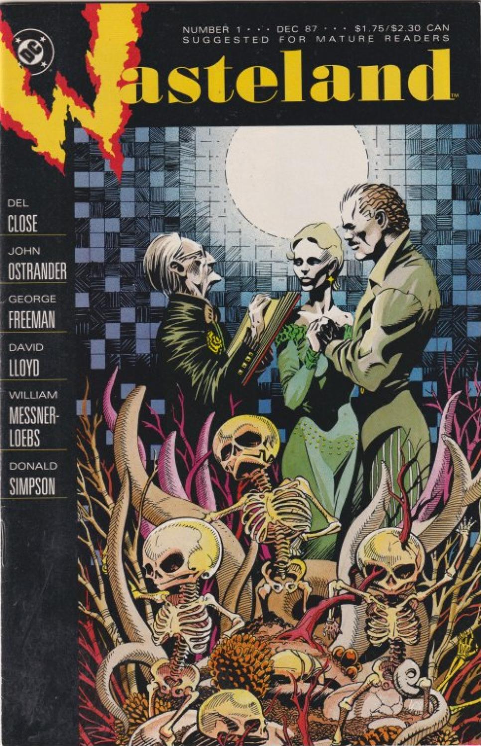 WASTELAND #1-18 DC 1987 COMPLETE SET