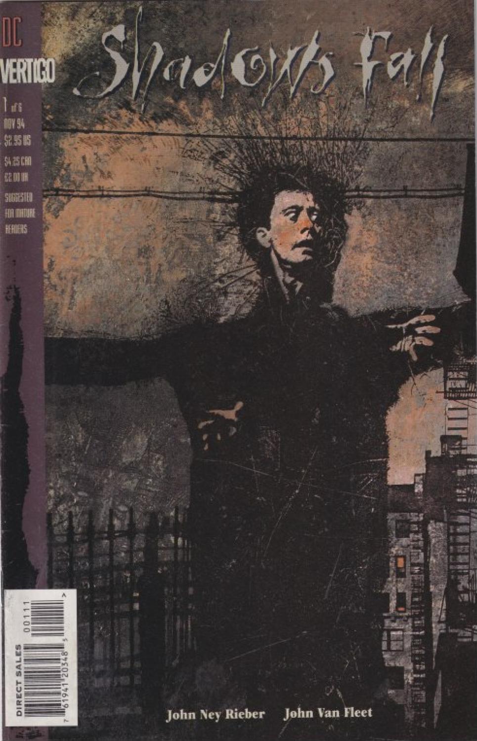 SHADOWS FALL #1-6 DC 1994 COMPLETE SET