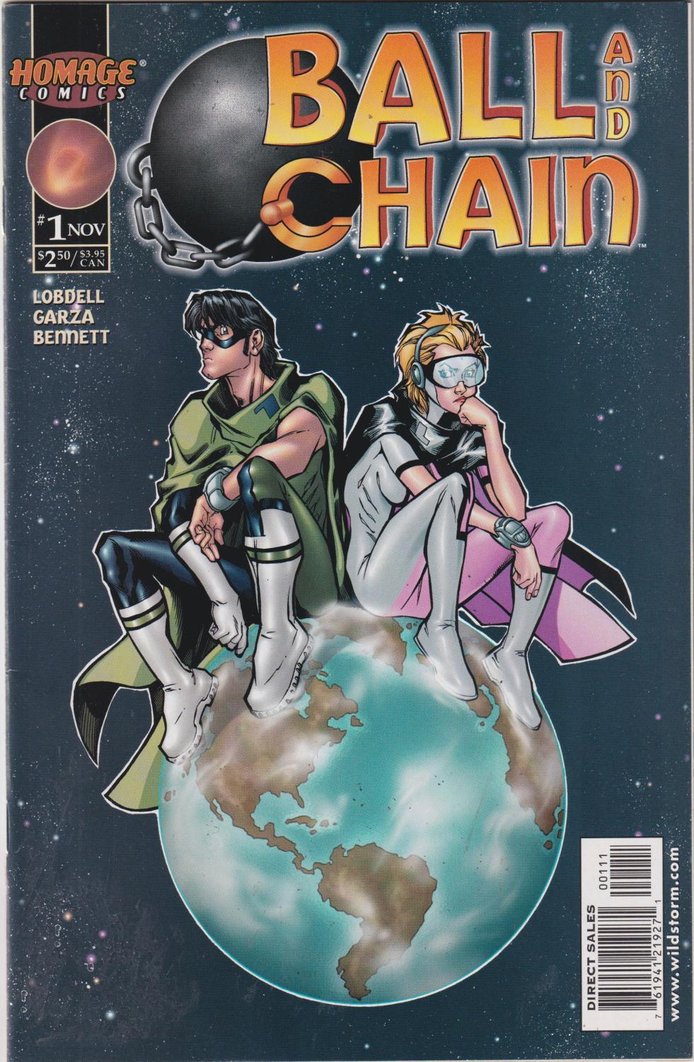 BALL AND CHAIN #1-4 HOMAGE 1999 COMPLETE SET