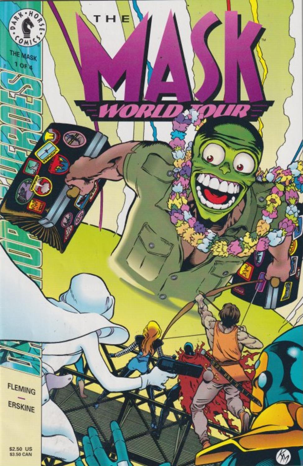 MASK WORLD TOUR #1-4 DARK HORSE 1995 COMPLETE SET