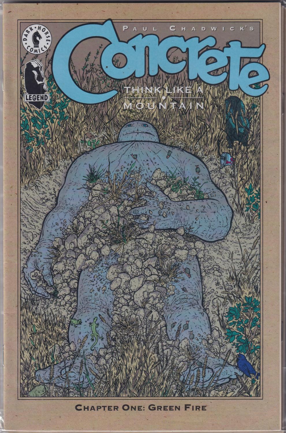 CONCRETE THINK LIKE A MOUNTAIN #1-6 DH 1996 COMPLETE SET