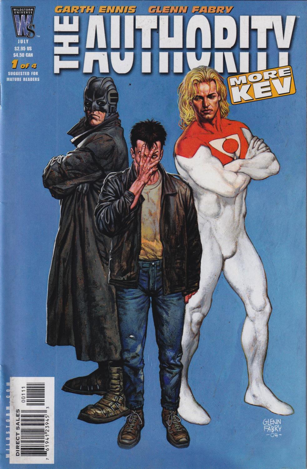 THE AUTHORITY MORE KEV #1-4 WS 2004 COMPLETE SET