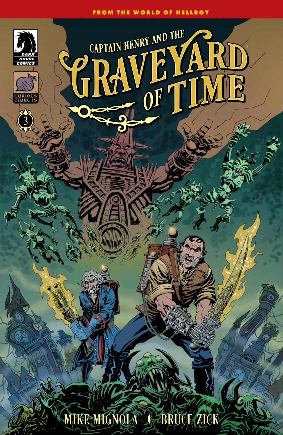 CAPTAIN HENRY AND THE GRAVEYARD OF TIME #3 CVR A BRUCE ZICK