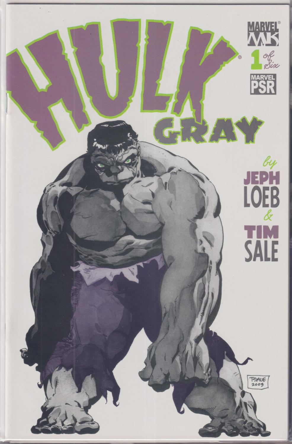 HULK GRAY 2003 1-6 COMPLETE SET