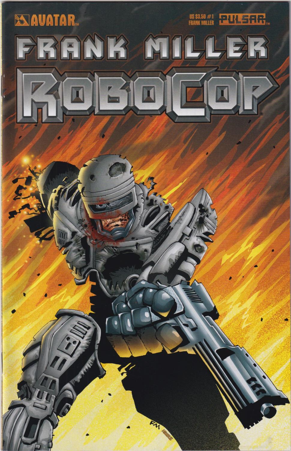 FRANK MILLER ROBOCOP #1-9 AVATAR 2003 COMPLETE SET