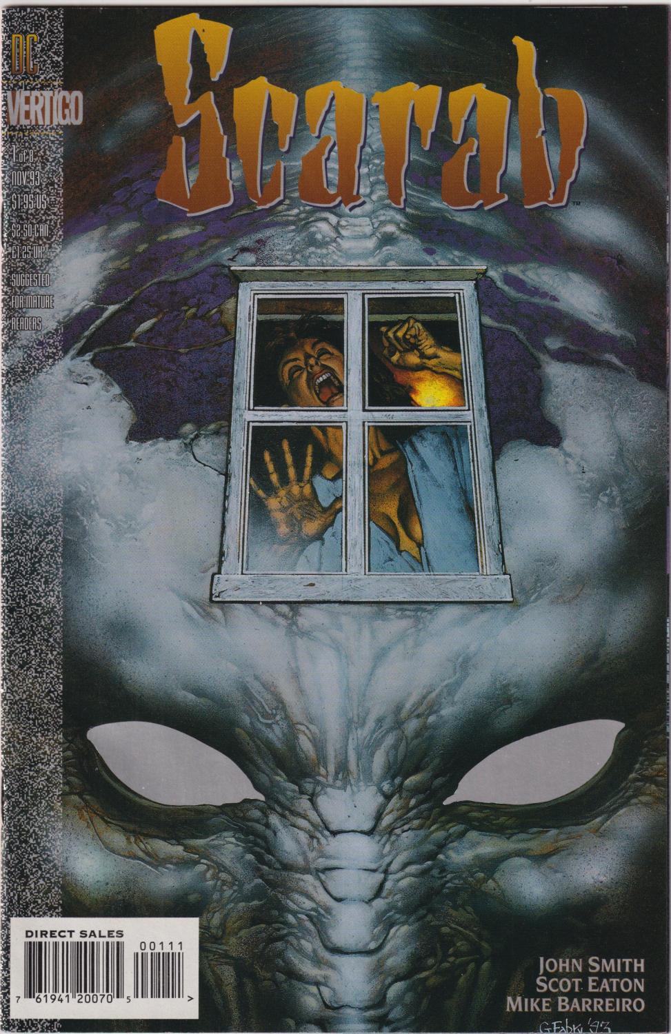 SCARAB #1-8 DC 1993 COMPLETE SET