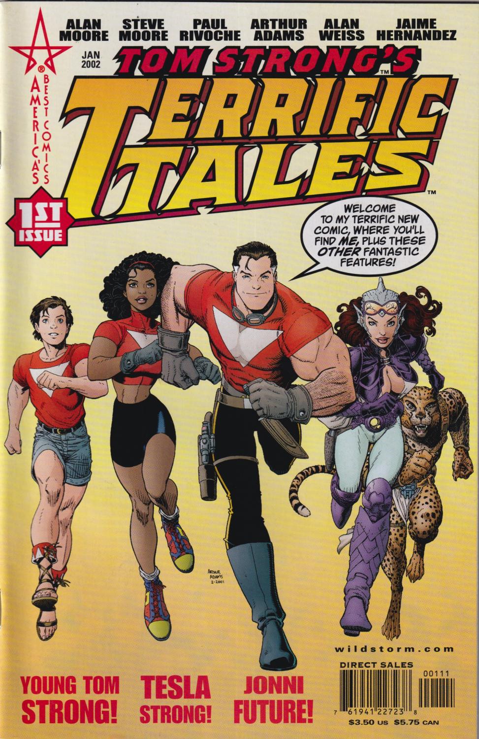 TOM STRONG TERRIFIC TALES #1-12 ABS 2002 COMPLETE SET