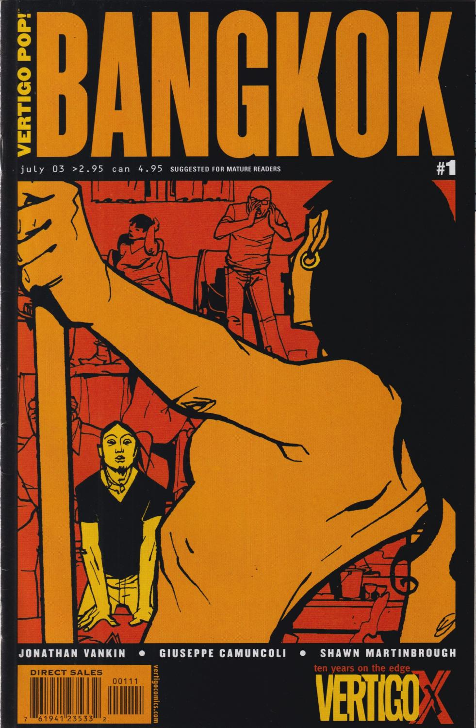 VERTIGO POP! BANGKOK #1-4 DC 2003 COMPLETE SET