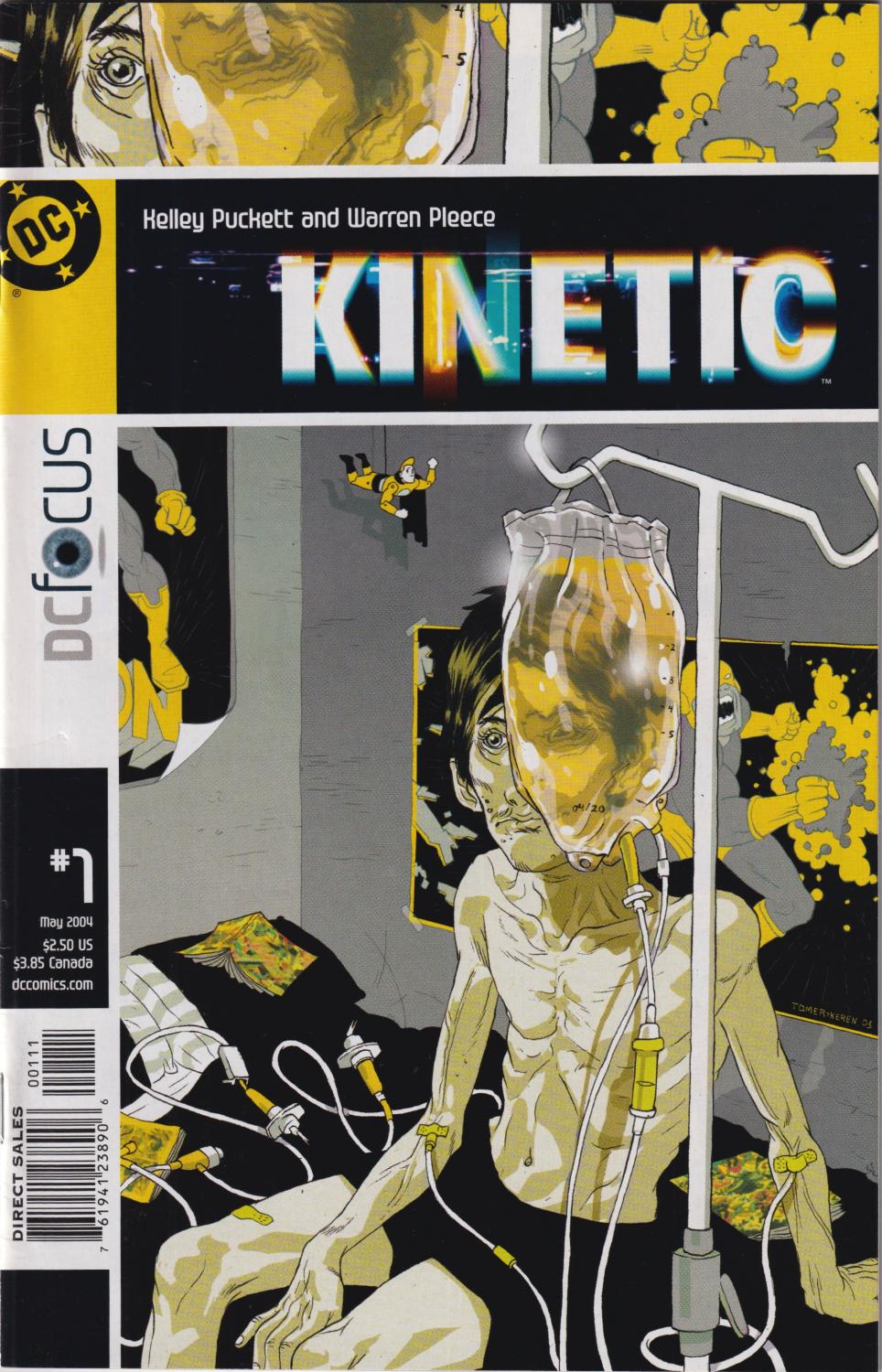 KINETIC #1-8 DC 2004 COMPLETE SET