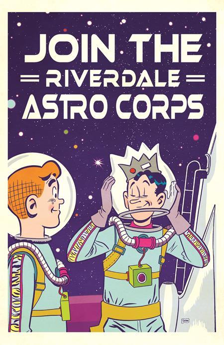 ARCHIE AND FRIENDS #20 SPACE ADVENTURES CVR C SAMM SHWARTS FOIL VAR