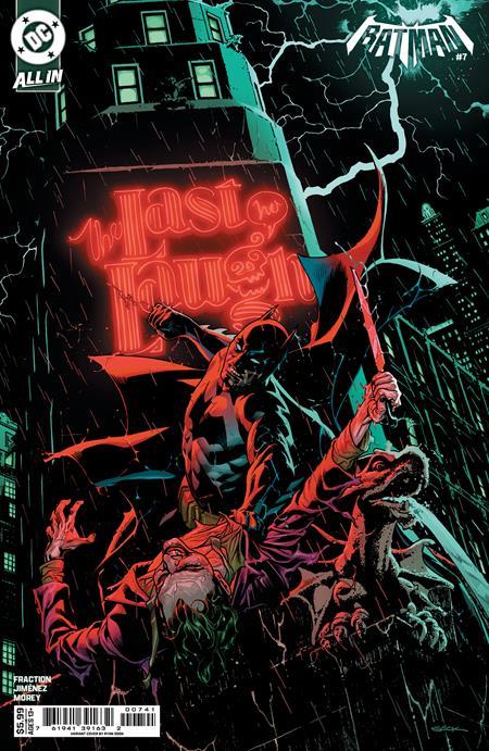 BATMAN #7 CVR D RYAN SOOK CARD STOCK VAR