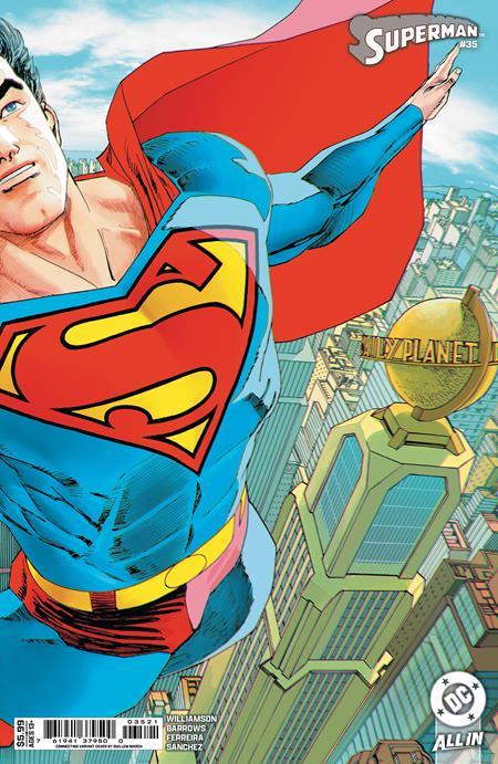 SUPERMAN #35 CVR B GUILLEM MARCH CONNECTING CARD STOCK VAR DC KO
