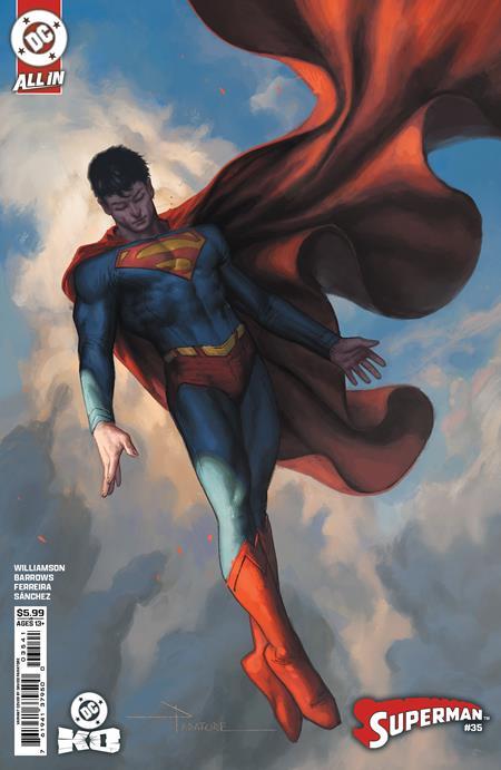SUPERMAN #35 CVR D DAVIDE PARATORE CARD STOCK VAR DC KO