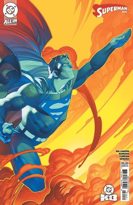 SUPERMAN #35 CVR E CHRIS STEVENS CARD STOCK VAR DC KO