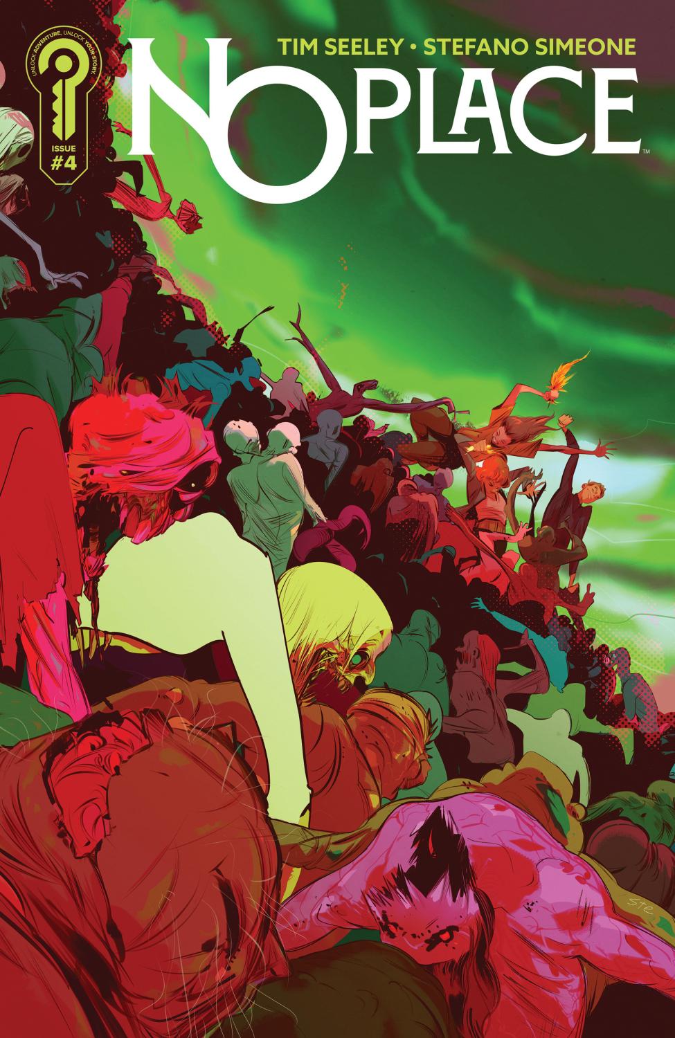 NO PLACE #4 COVER A STEFANO SIMEONE CVR A