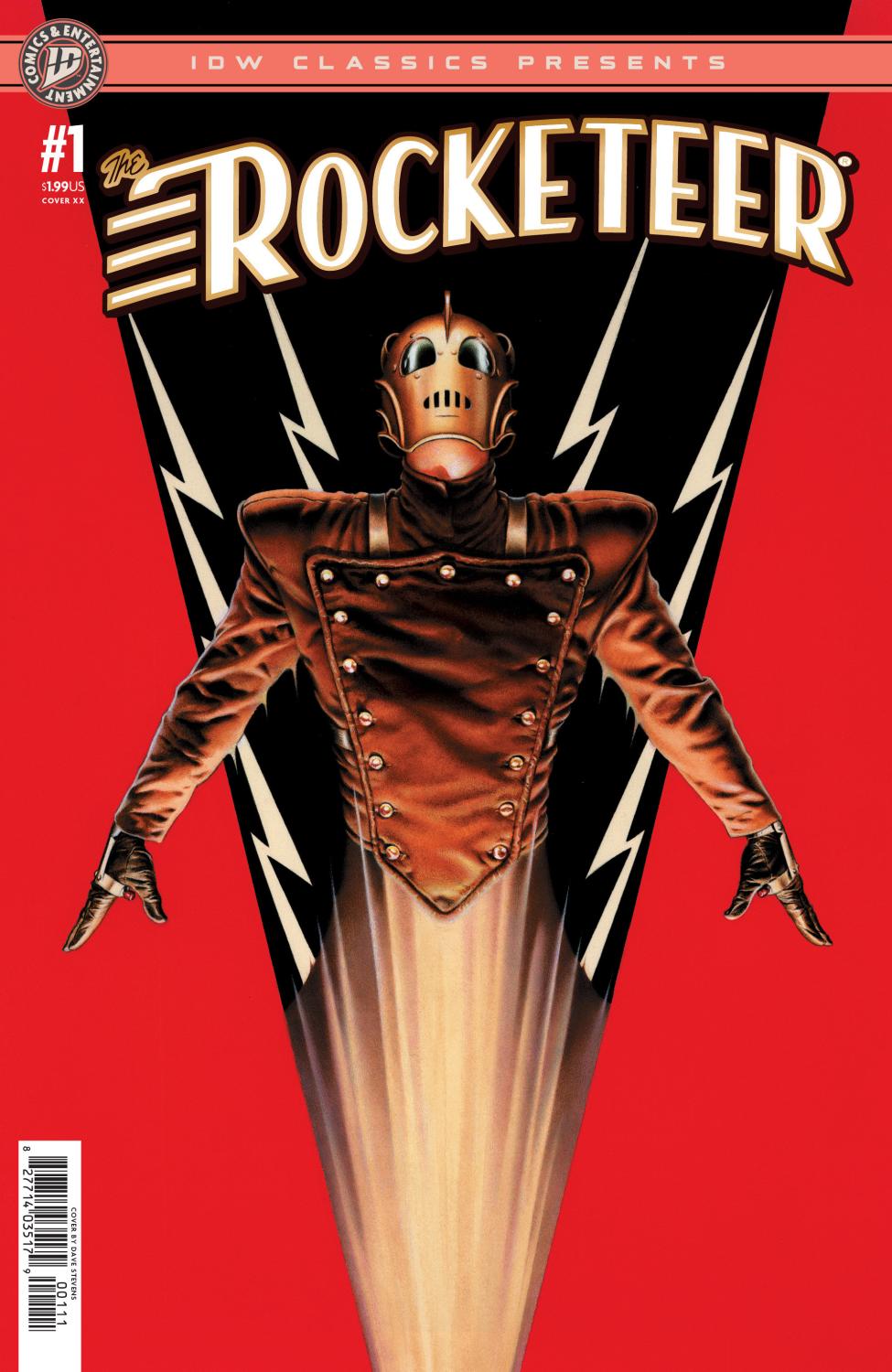 THE ROCKETEER #1 IDW CLASSICS COVER A STEVENS CVR A